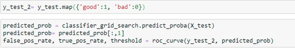 making test predictions on test data